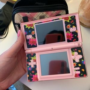 Nintendo DS + games and case